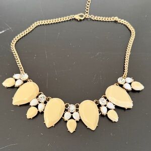 Gold and Cream Necklace